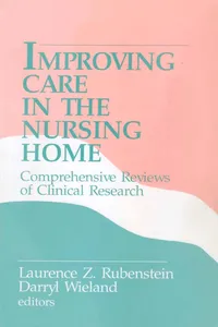 Improving Care in the Nursing Home_cover