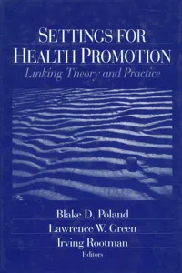 Settings for Health Promotion_cover