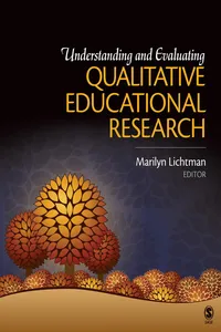 Understanding and Evaluating Qualitative Educational Research_cover