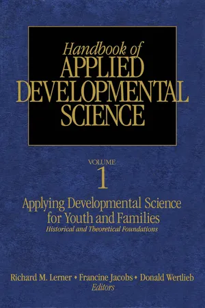 Handbook of Applied Developmental Science