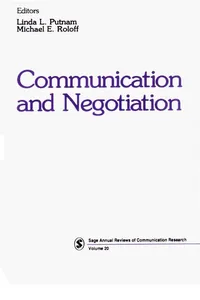 Communication and Negotiation_cover