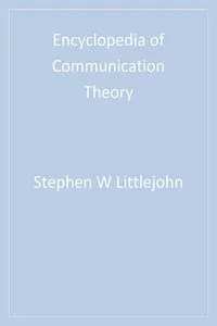 Encyclopedia of Communication Theory_cover