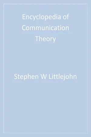 Encyclopedia of Communication Theory