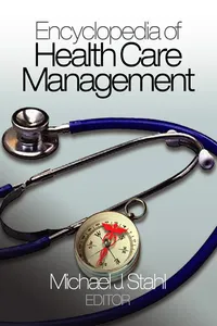 Encyclopedia of Health Care Management_cover