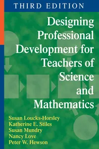 Designing Professional Development for Teachers of Science and Mathematics_cover