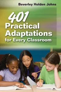 401 Practical Adaptations for Every Classroom_cover