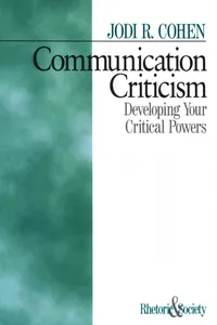 Communication Criticism_cover