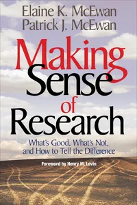Making Sense of Research_cover