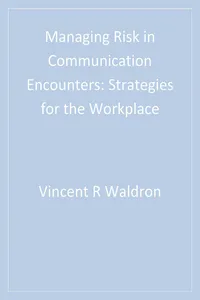 Managing Risk in Communication Encounters_cover