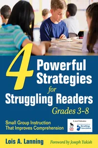 Four Powerful Strategies for Struggling Readers, Grades 3-8_cover