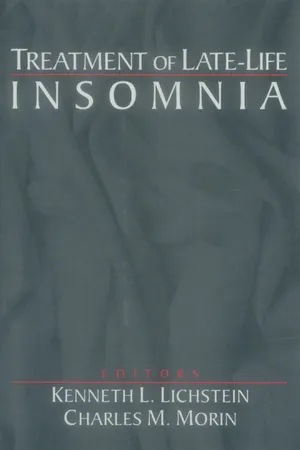 Treatment of Late-Life Insomnia