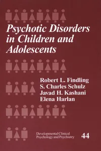 Psychotic Disorders in Children and Adolescents_cover