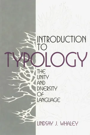 Introduction to Typology