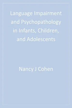 Language Impairment and Psychopathology in Infants, Children, and Adolescents