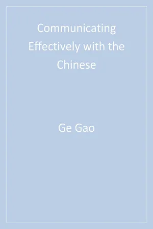 Communicating Effectively with the Chinese