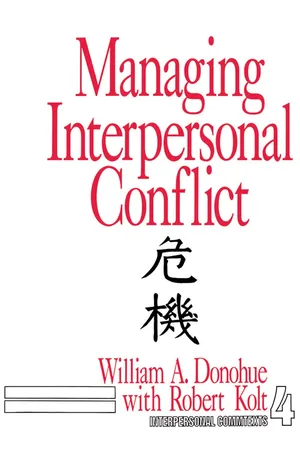 Managing Interpersonal Conflict