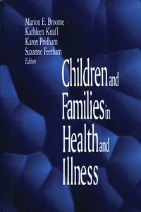 Children and Families in Health and Illness_cover