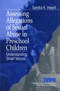 Assessing Allegations of Sexual Abuse in Preschool Children_cover