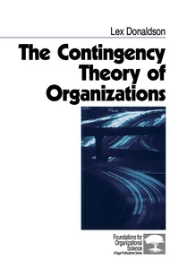 The Contingency Theory of Organizations_cover