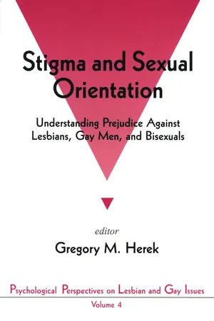 Stigma and Sexual Orientation