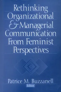 Rethinking Organizational and Managerial Communication from Feminist Perspectives_cover