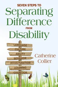 Seven Steps to Separating Difference From Disability_cover