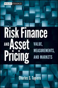 Risk Finance and Asset Pricing_cover