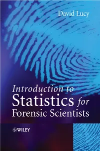 Introduction to Statistics for Forensic Scientists_cover