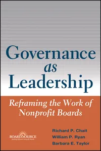 Governance as Leadership_cover