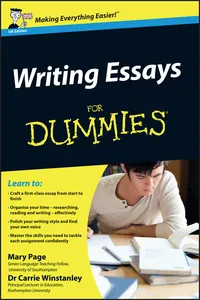 Writing Essays For Dummies, UK Edition_cover