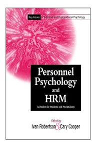 Personnel Psychology and Human Resources Management_cover