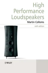High Performance Loudspeakers_cover