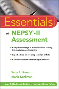 Essentials of NEPSY-II Assessment_cover