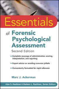 Essentials of Forensic Psychological Assessment_cover