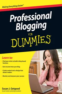 Professional Blogging For Dummies_cover