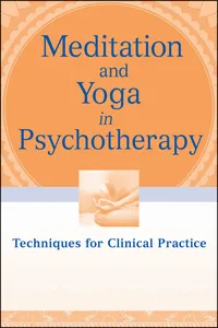 Meditation and Yoga in Psychotherapy_cover