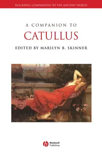 A Companion to Catullus_cover