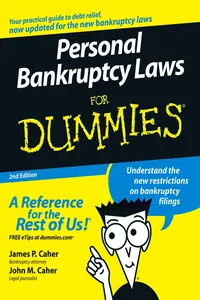 Personal Bankruptcy Laws For Dummies_cover