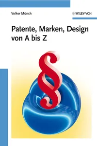 Patente, Marken, Design von A bis Z_cover