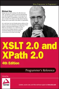 XSLT 2.0 and XPath 2.0 Programmer's Reference_cover