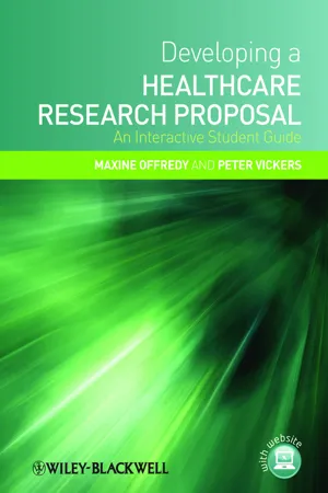 Developing a Healthcare Research Proposal