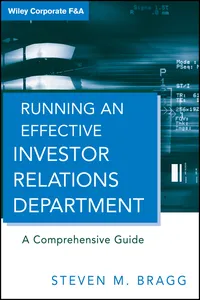 Running an Effective Investor Relations Department_cover