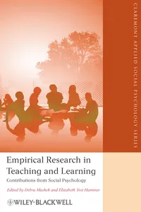 Empirical Research in Teaching and Learning_cover