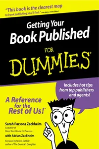 Getting Your Book Published For Dummies_cover