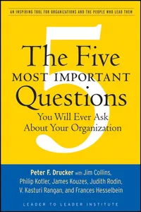 The Five Most Important Questions You Will Ever Ask About Your Organization_cover