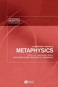Contemporary Debates in Metaphysics_cover
