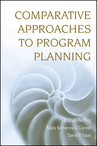 Comparative Approaches to Program Planning_cover