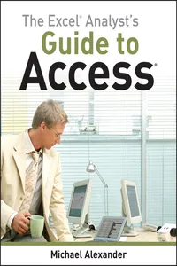 The Excel Analyst's Guide to Access_cover