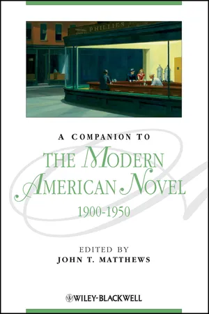 Book cover image for: A Companion to the Modern American Novel, 1900 - 1950