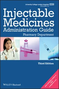 UCL Hospitals Injectable Medicines Administration Guide_cover